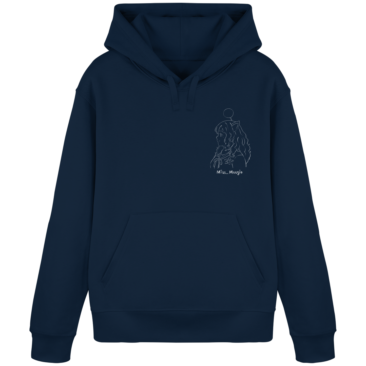 Miss_Moogle Logo Sign - Organic Basic Hoodie