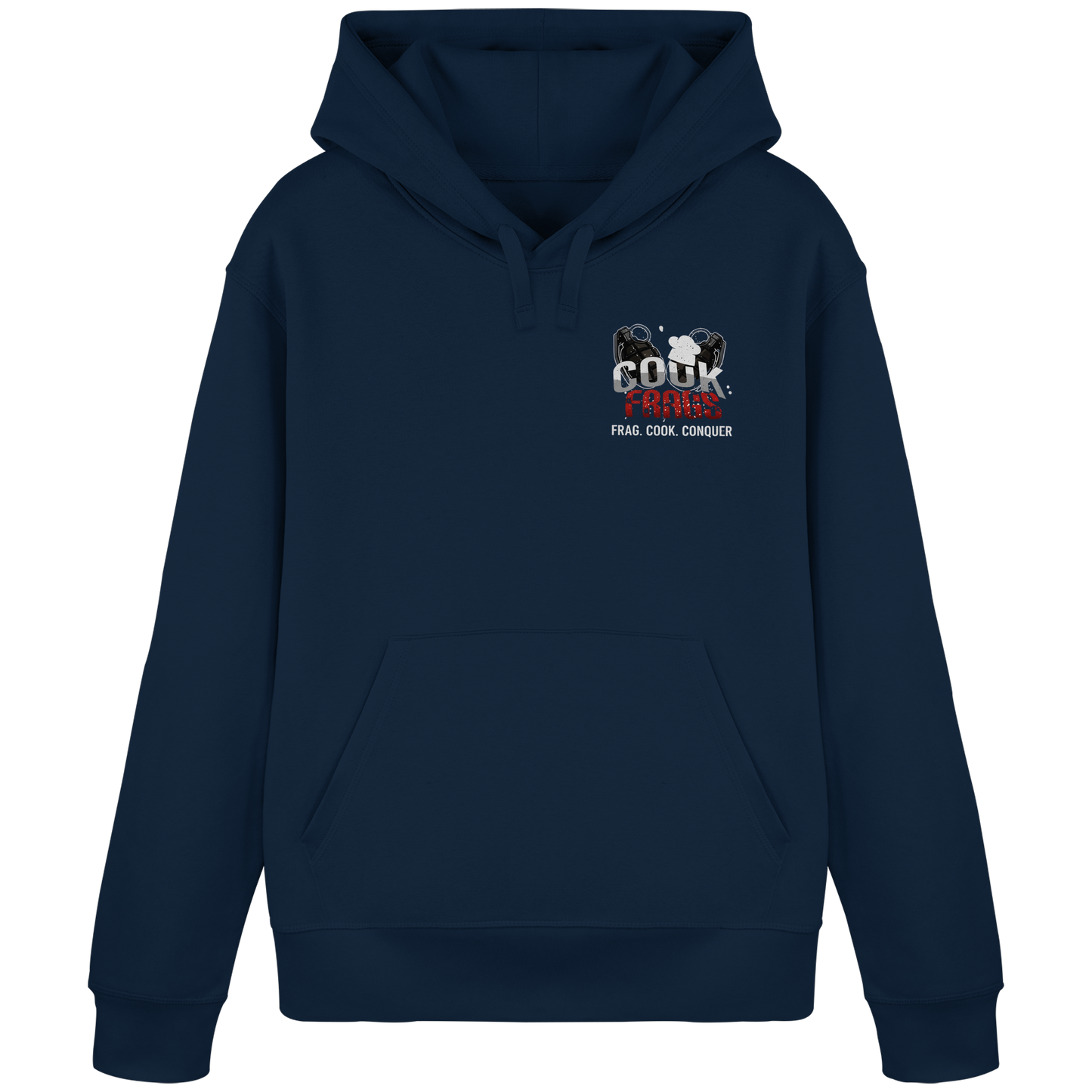 cookfrags Logo - Organic Basic Hoodie