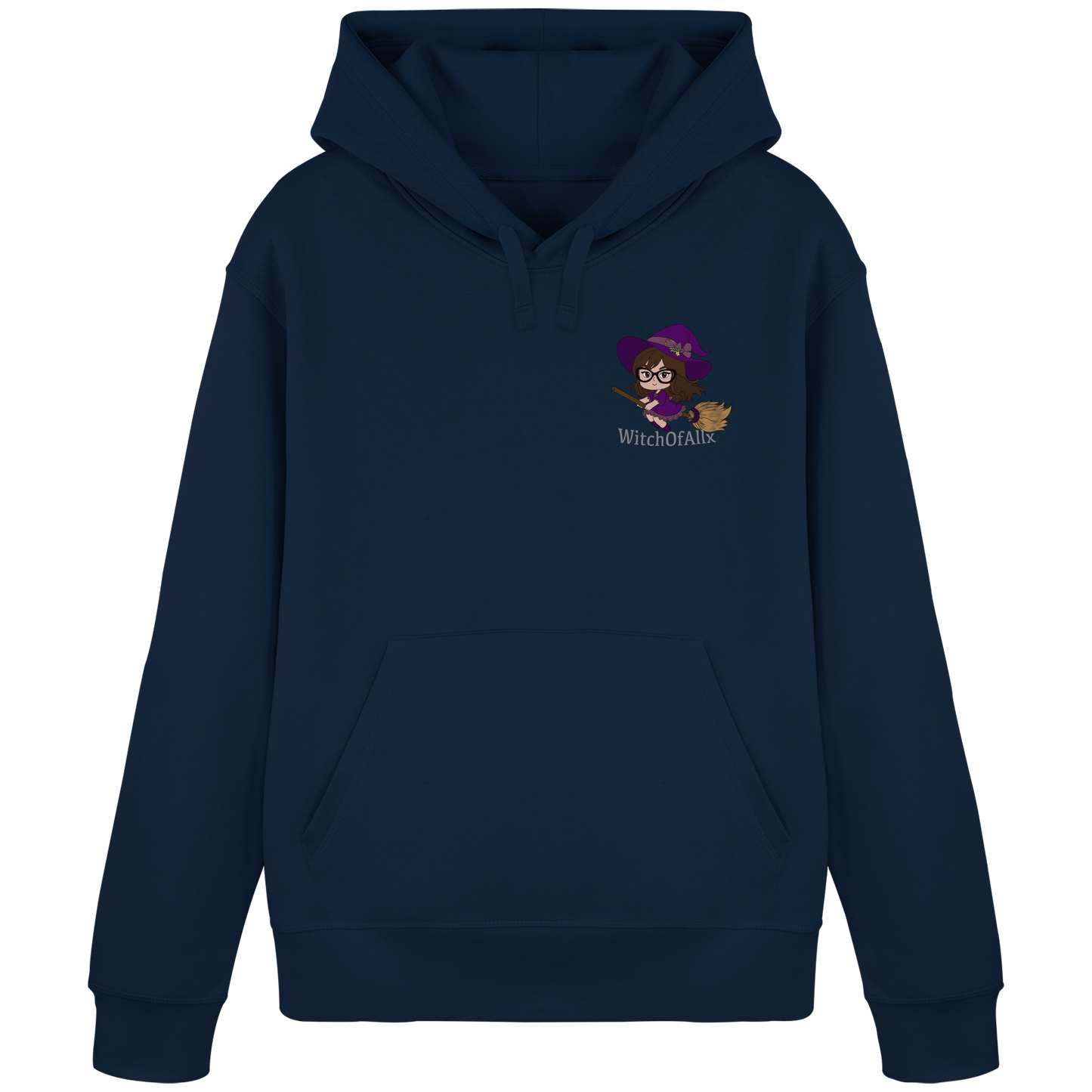 WitchOfAllx Besen - Organic Basic Hoodie