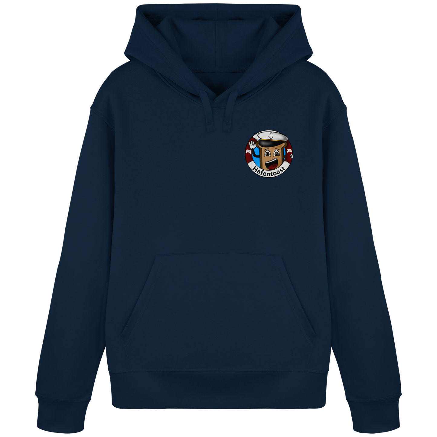Hafentoast Logo - Organic Basic Hoodie