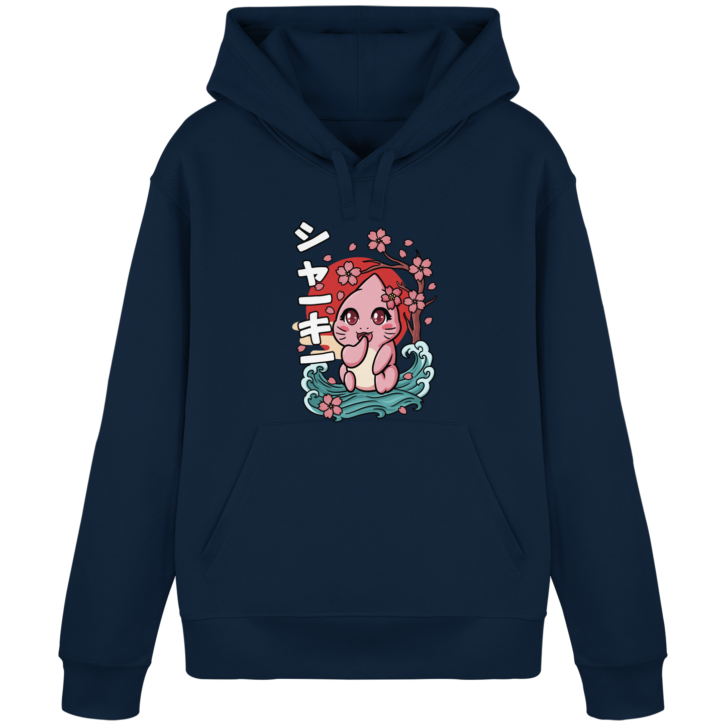xMissSharkyx Kirschblüten - Organic Basic Hoodie