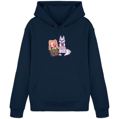 StaceyLucia Wolf Chibi - Organic Basic Hoodie