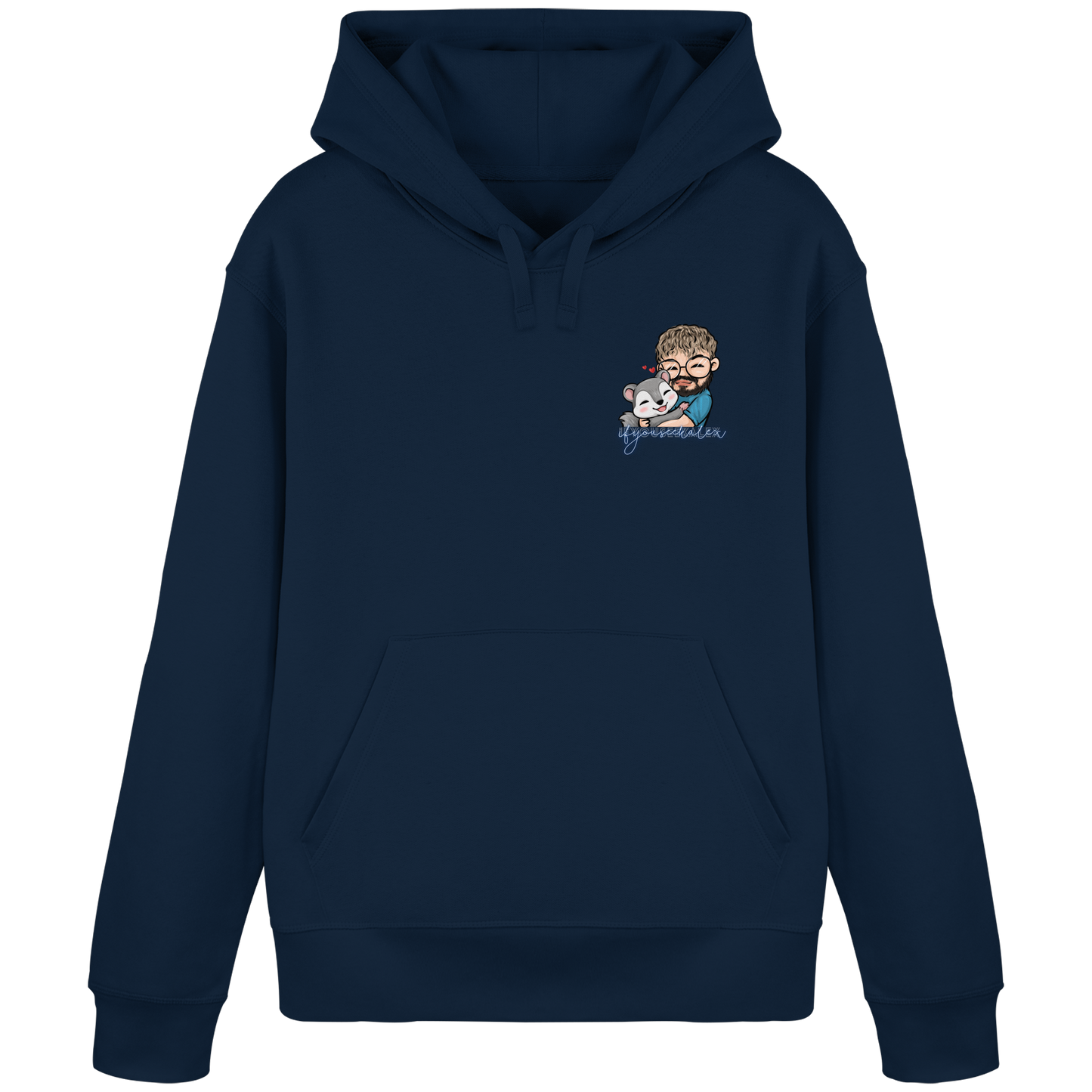 ifyouseekalex hug - Organic Basic Hoodie