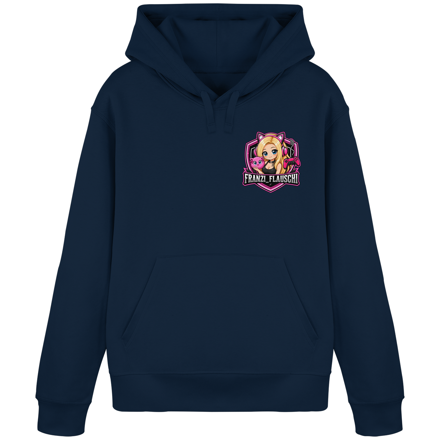 Franzi_Flauschi Logo - Organic Basic Hoodie