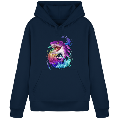 LupiArts Megalodon Crested - Organic Basic Hoodie