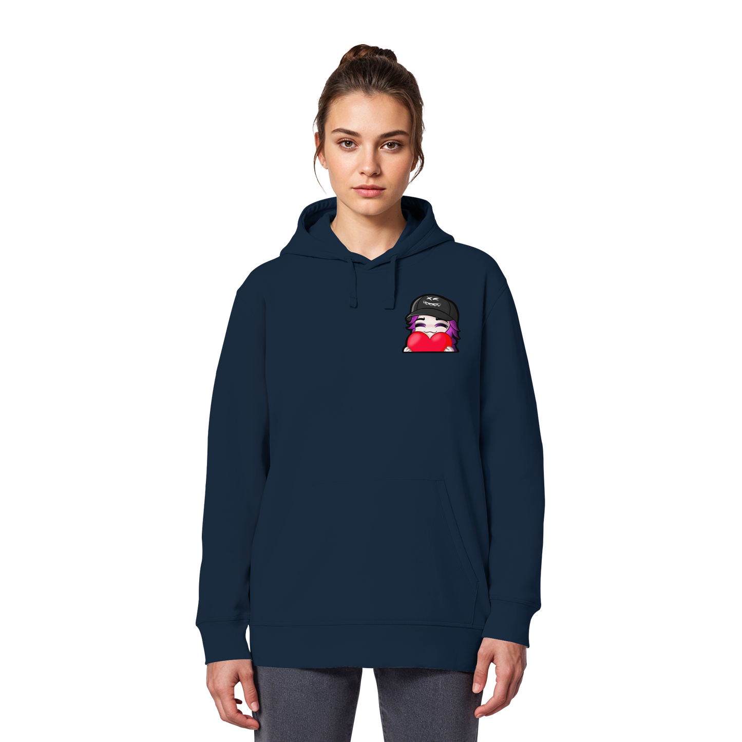 x3_kaspa Love - Organic Basic Hoodie