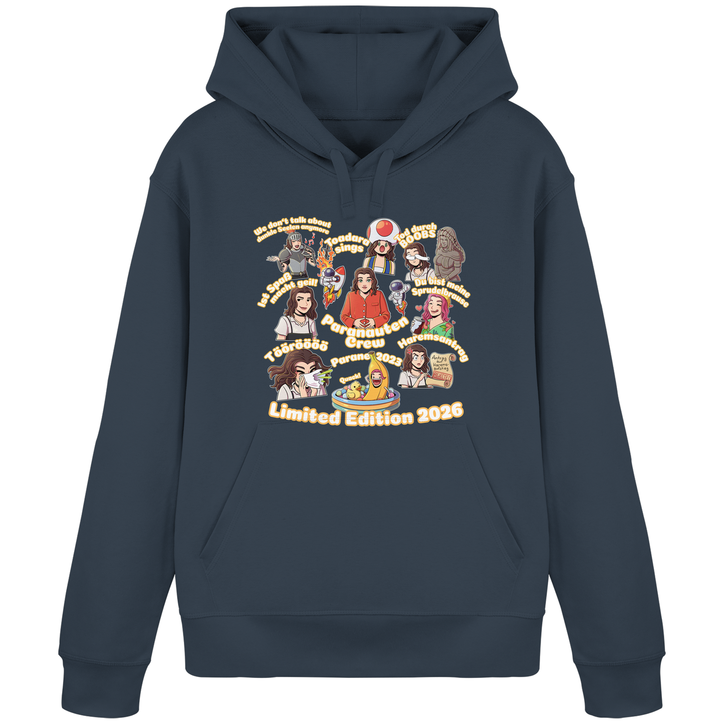 kairPARAvell MOMENTS - Organic Basic Hoodie (Frontprint)