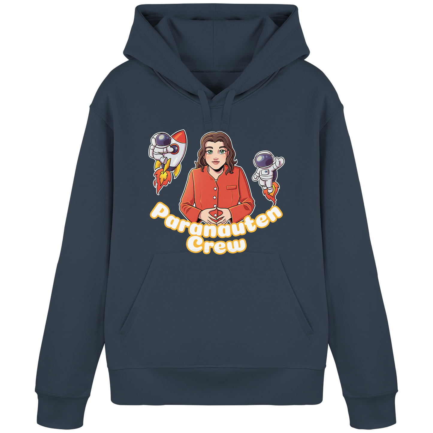 kairPARAvell Paranauten Crew - Organic Basic Hoodie (Frontprint)