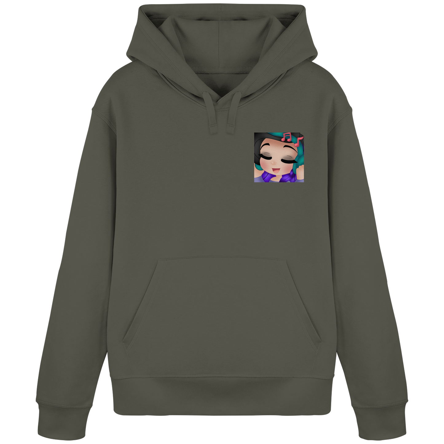 x_Kookie_Moon_x Music - Organic Basic Hoodie