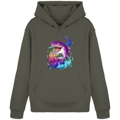 LupiArts Megalodon Crested - Organic Basic Hoodie