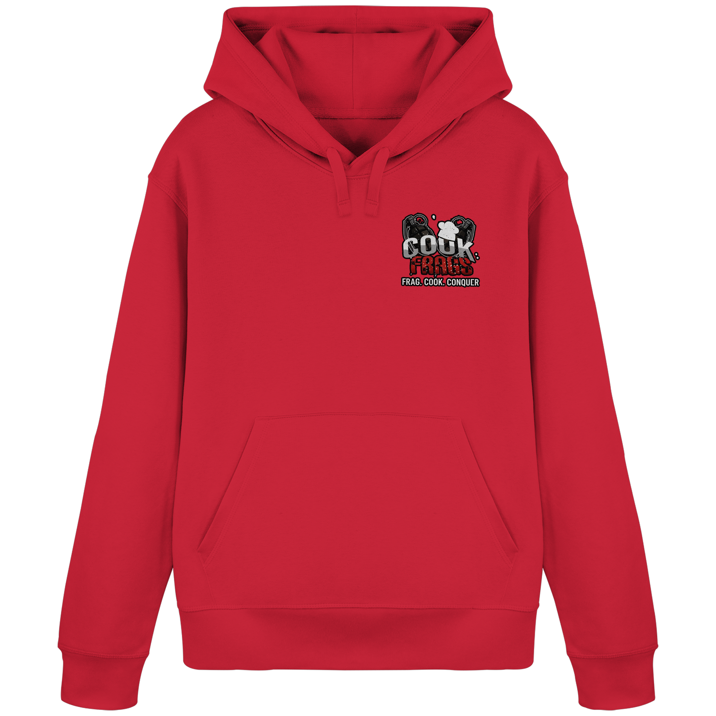 cookfrags Logo - Organic Basic Hoodie