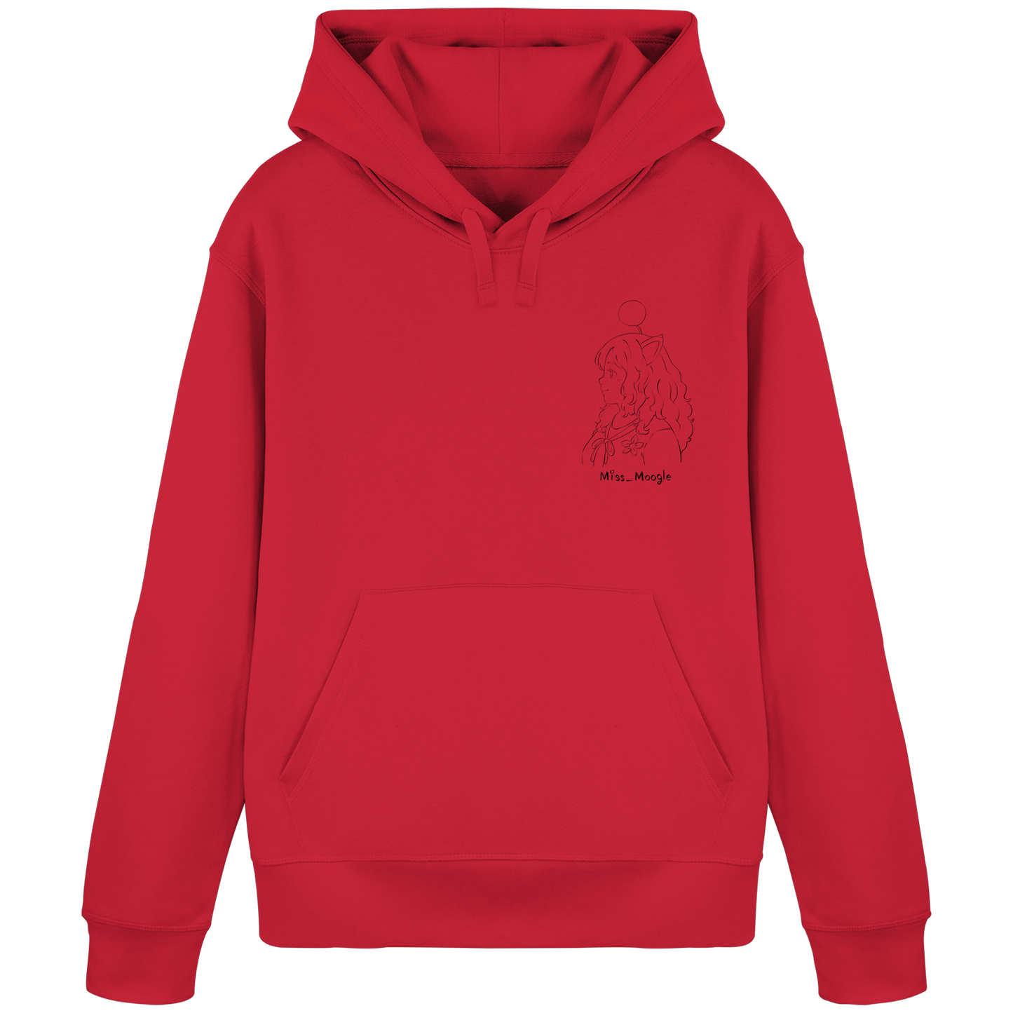 Miss_Moogle Logo Sign - Organic Basic Hoodie