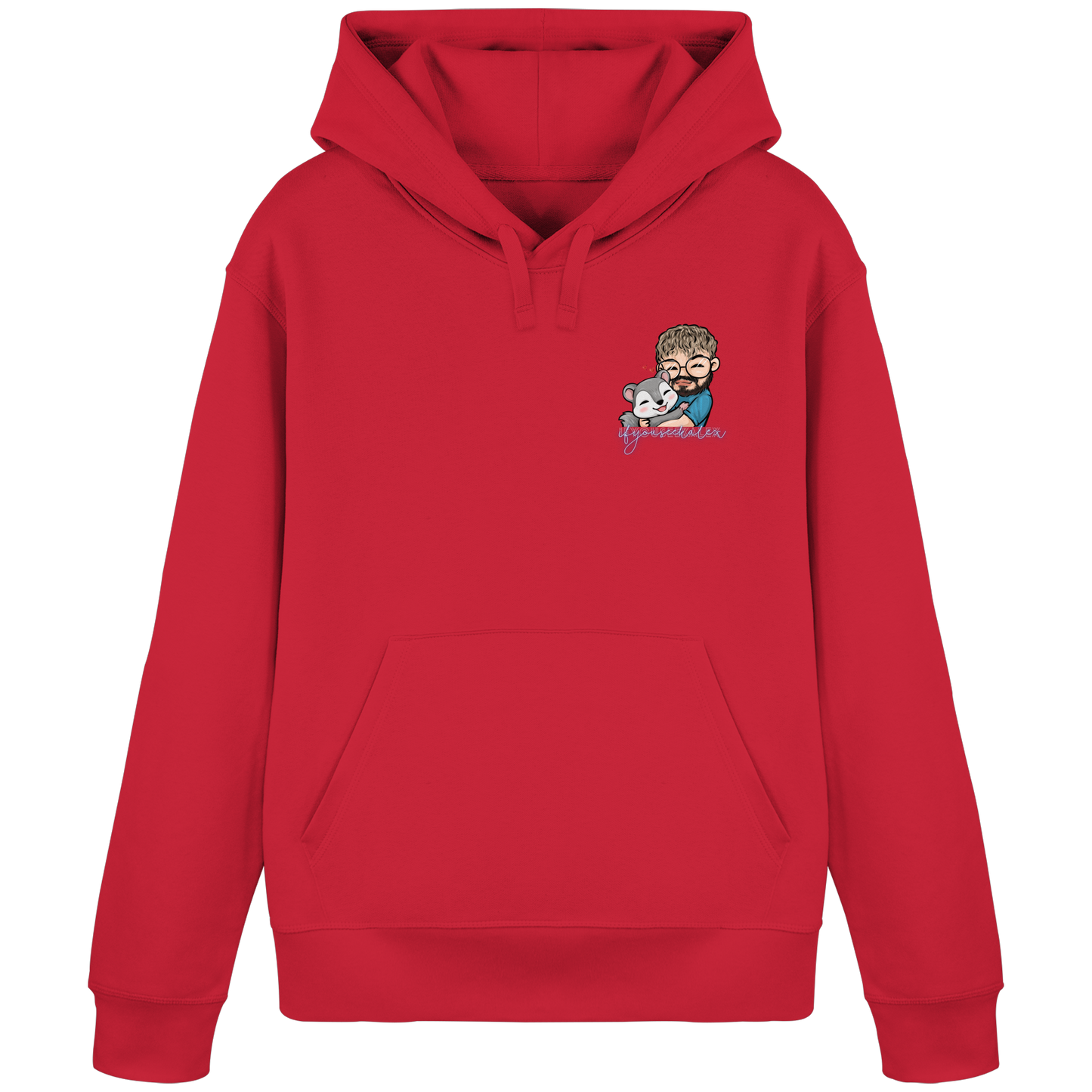 ifyouseekalex hug - Organic Basic Hoodie
