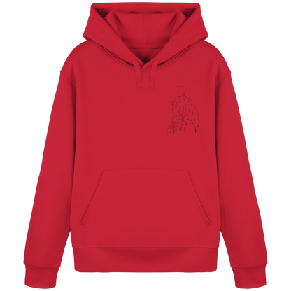 Miss_Moogle Logo Outline - Organic Basic Hoodie
