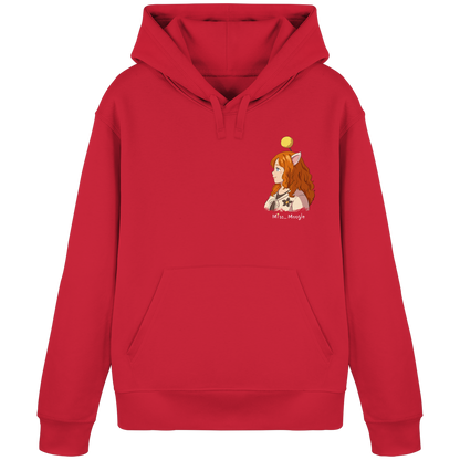 Miss_Moogle Logo colour - Organic Basic Hoodie