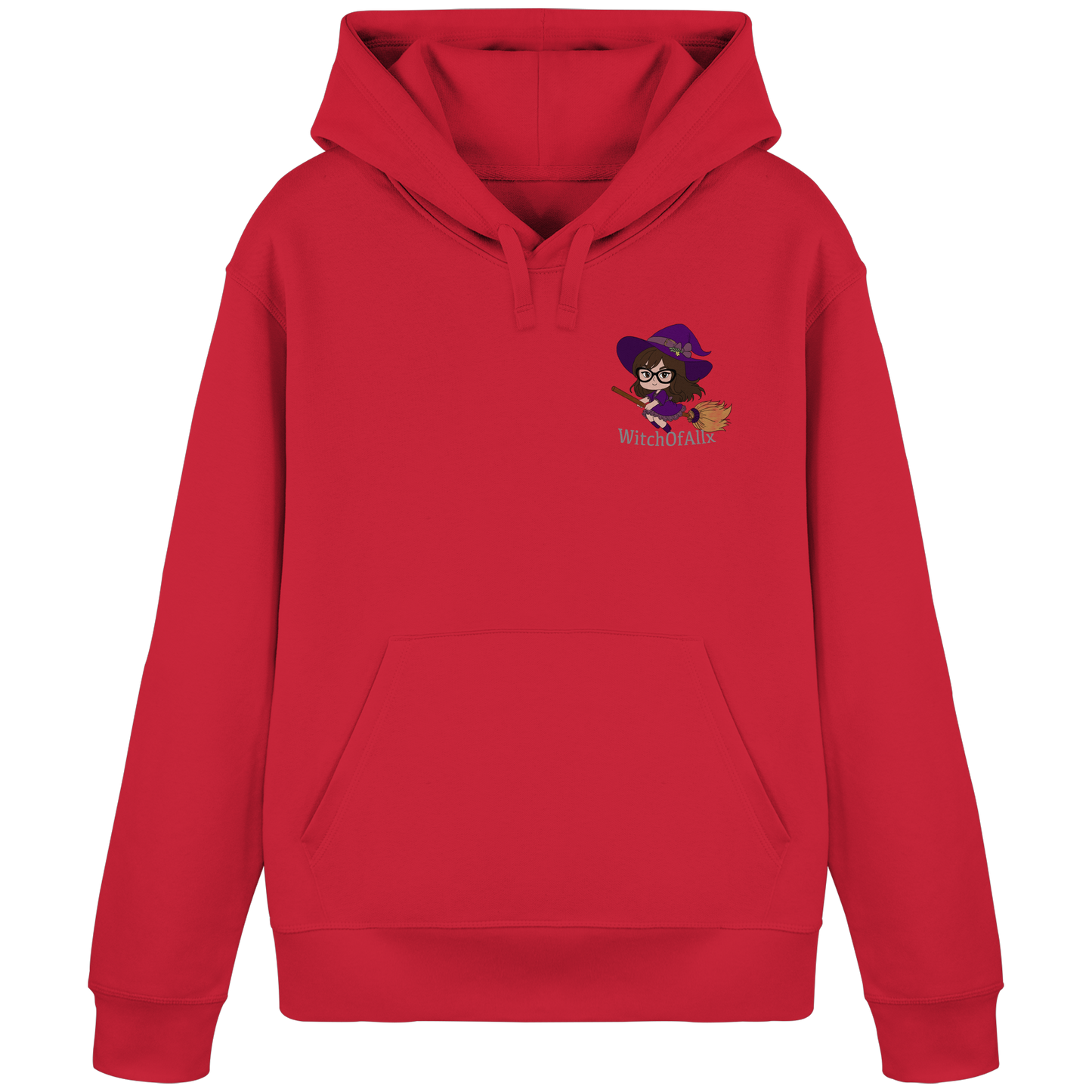 WitchOfAllx Besen - Organic Basic Hoodie