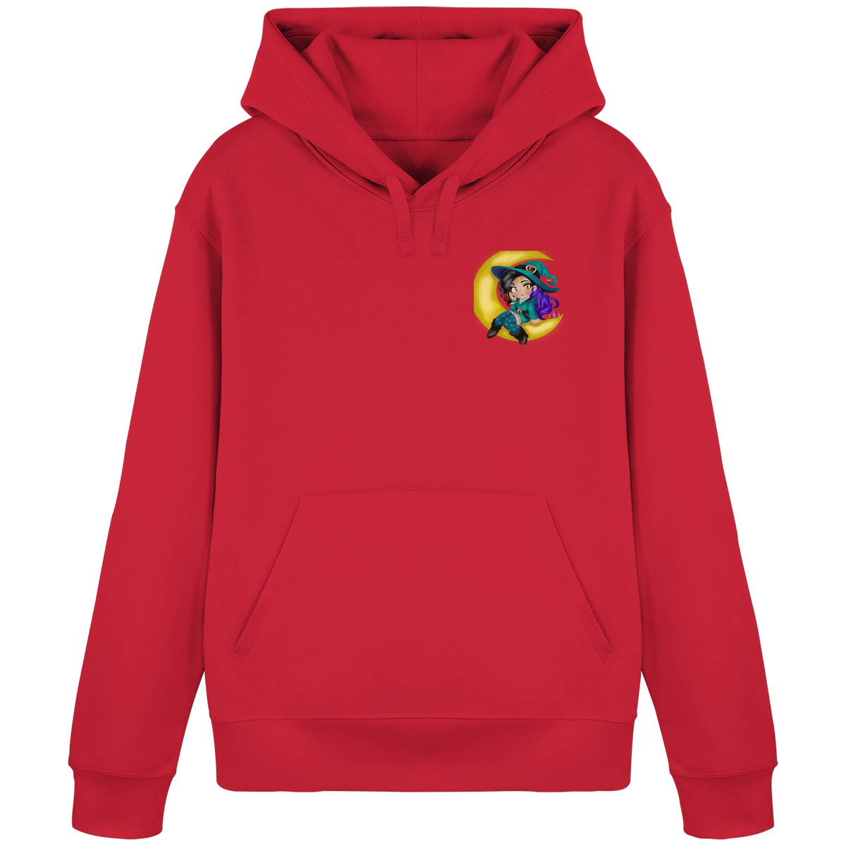 Kookie__Moon Logo - Organic Basic Hoodie