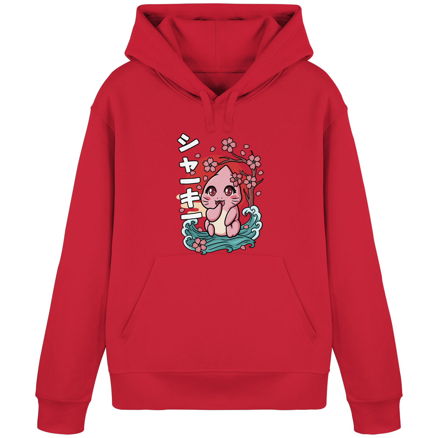 xMissSharkyx Kirschblüten - Organic Basic Hoodie