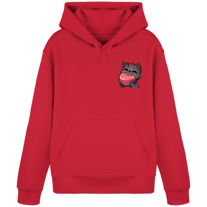 Blutwuff Heart - Organic Basic Hoodie
