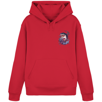LupiArts Megalodon Redmaw - Organic Basic Hoodie