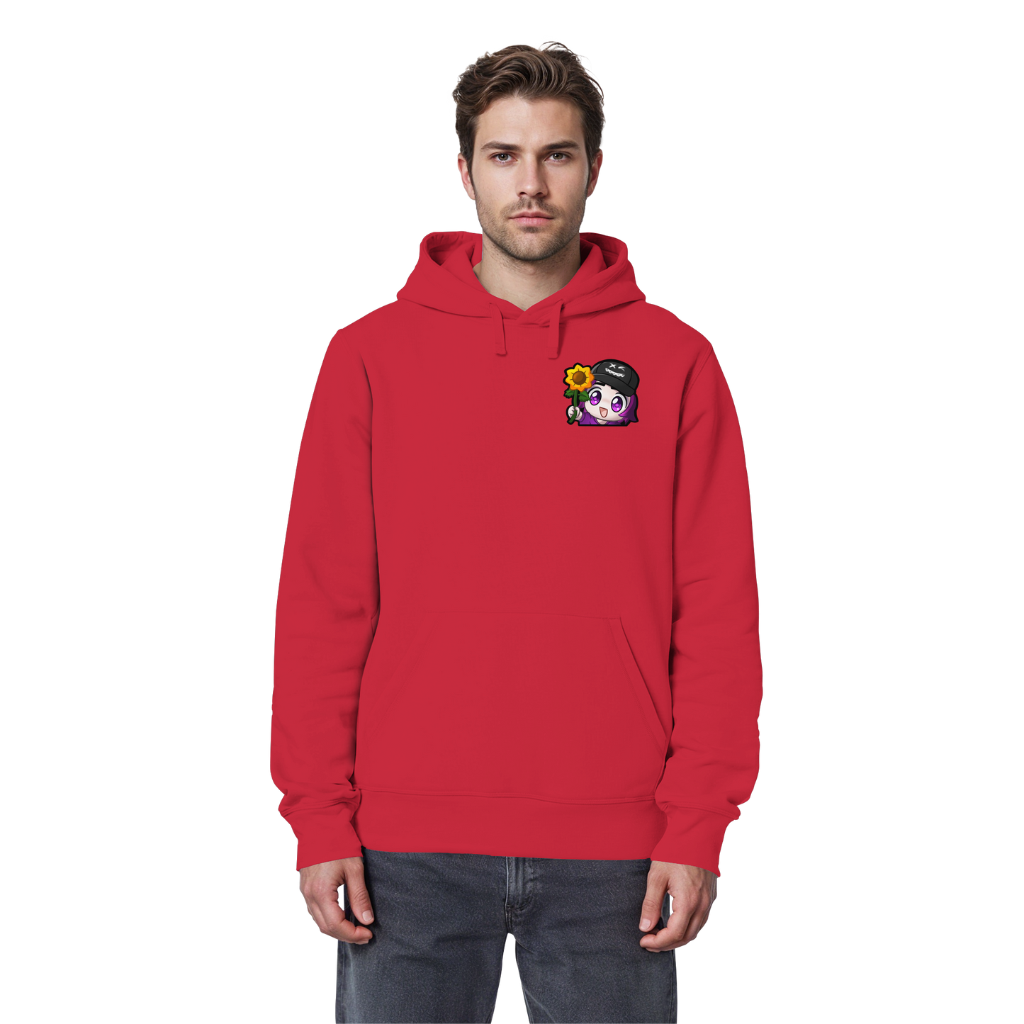 x3_kaspa Flower - Organic Basic Hoodie
