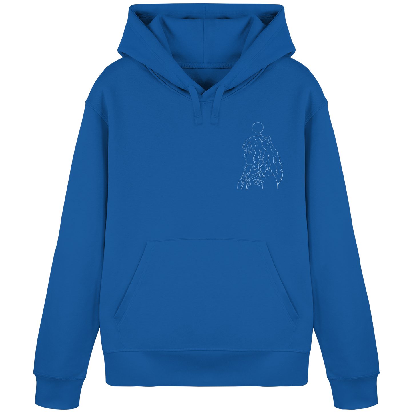 Miss_Moogle Logo Outline - Organic Basic Hoodie