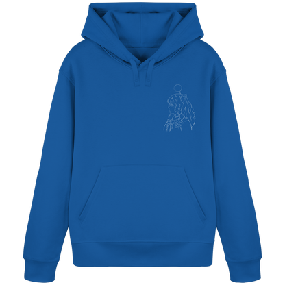 Miss_Moogle Logo Outline - Organic Basic Hoodie