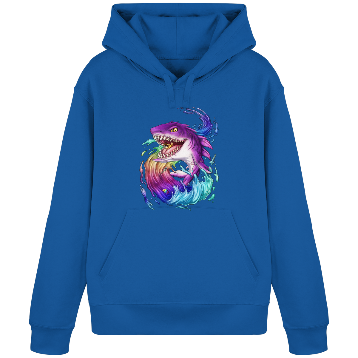 LupiArts Megalodon Crested - Organic Basic Hoodie