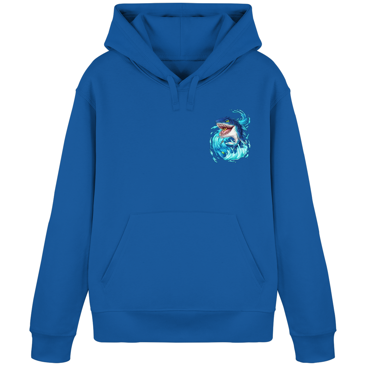 LupiArts Megalodon Hungering - Organic Basic Hoodie