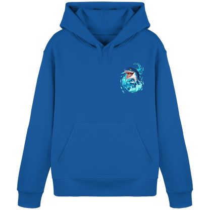 LupiArts Megalodon Hungering - Organic Basic Hoodie