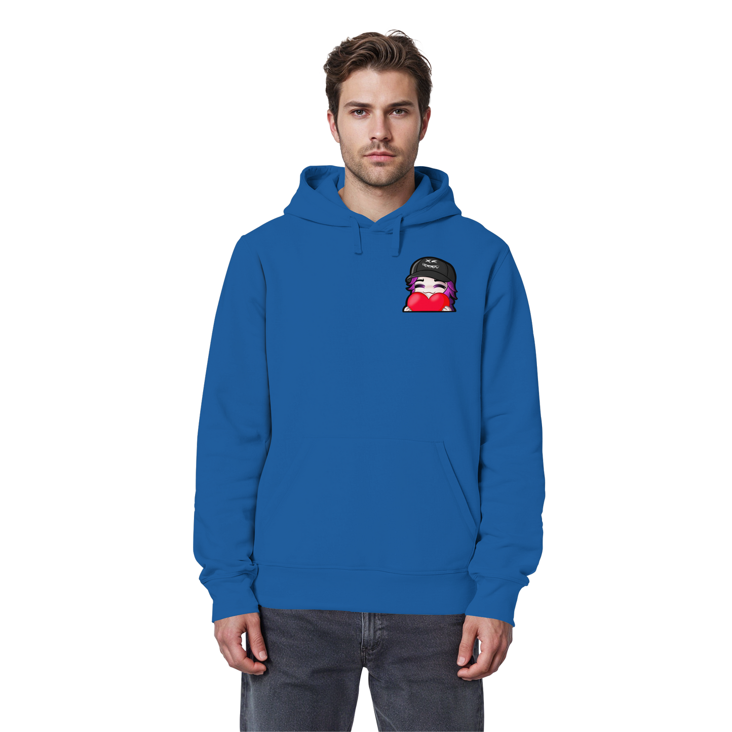 x3_kaspa Love - Organic Basic Hoodie