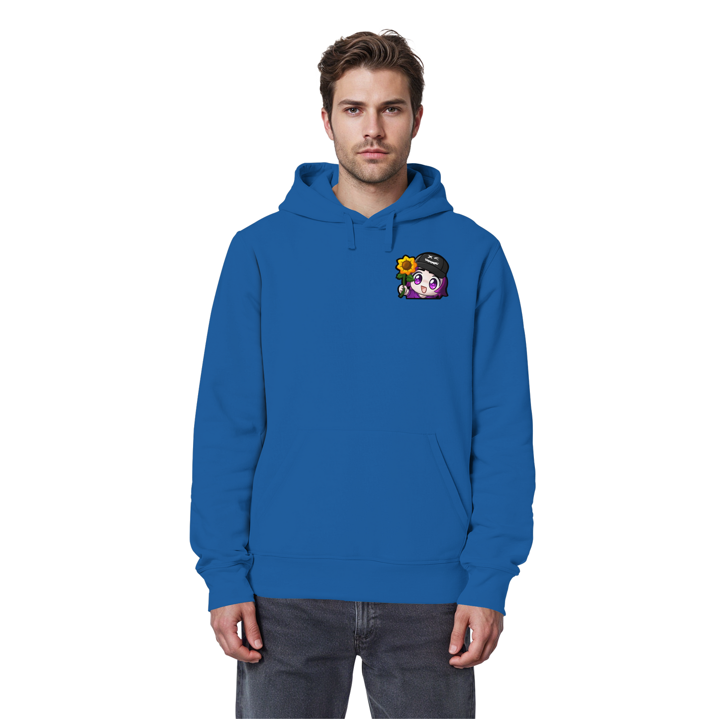 x3_kaspa Flower - Organic Basic Hoodie