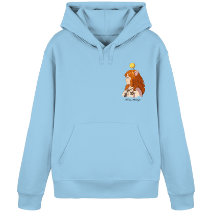 Miss_Moogle Logo colour - Organic Basic Hoodie