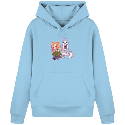 StaceyLucia Wolf Chibi - Organic Basic Hoodie