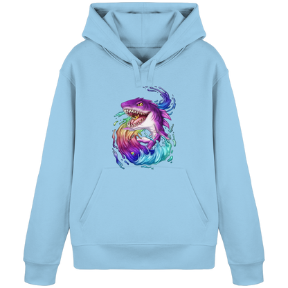 LupiArts Megalodon Crested - Organic Basic Hoodie