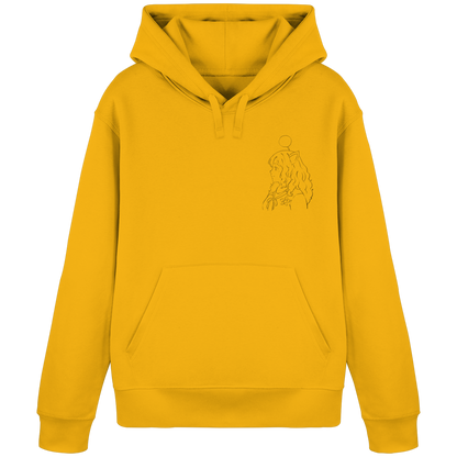 Miss_Moogle Logo Outline - Organic Basic Hoodie