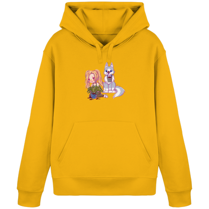 StaceyLucia Wolf Chibi - Organic Basic Hoodie