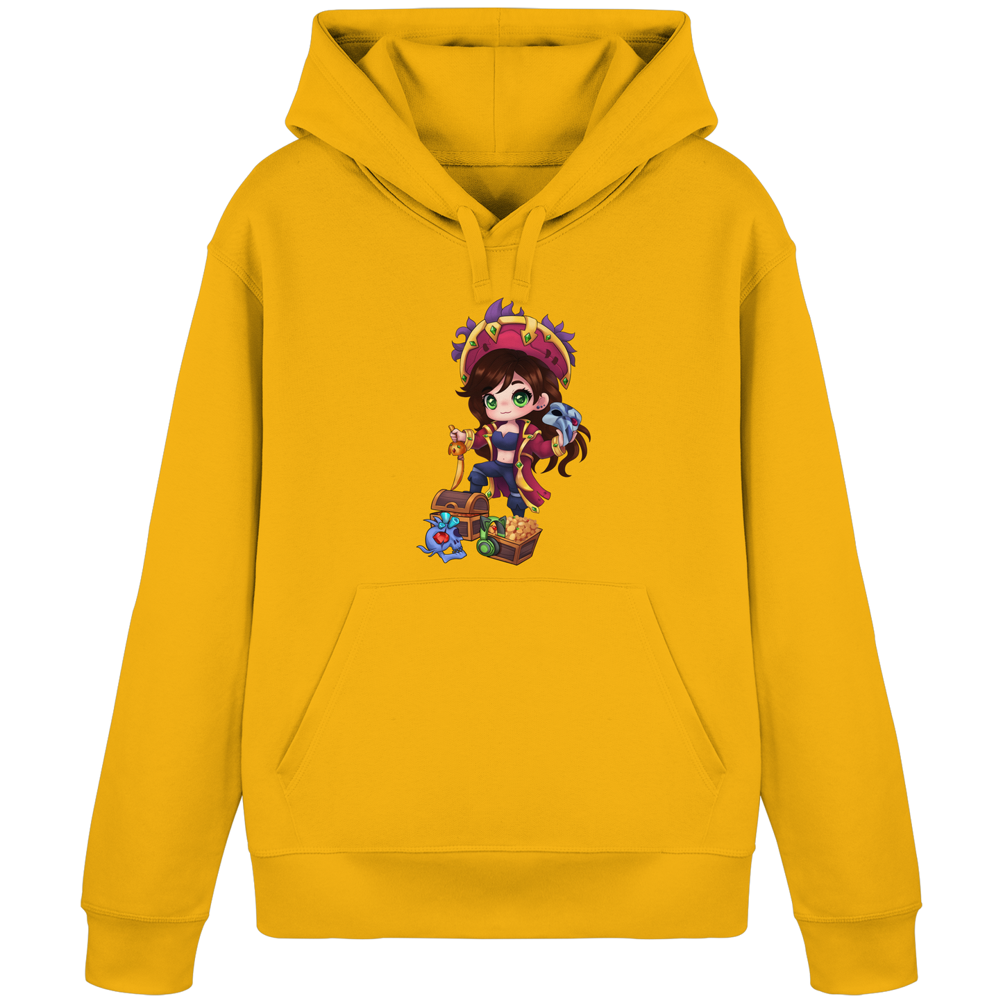 KykyNeko Pirat - Organic Basic Hoodie