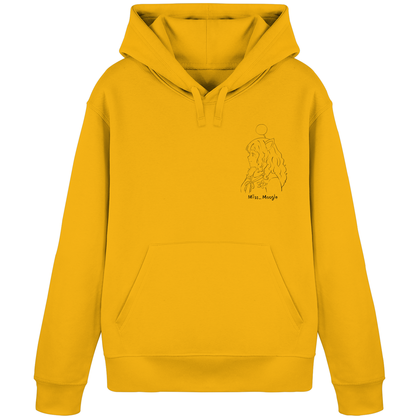Miss_Moogle Logo Sign - Organic Basic Hoodie