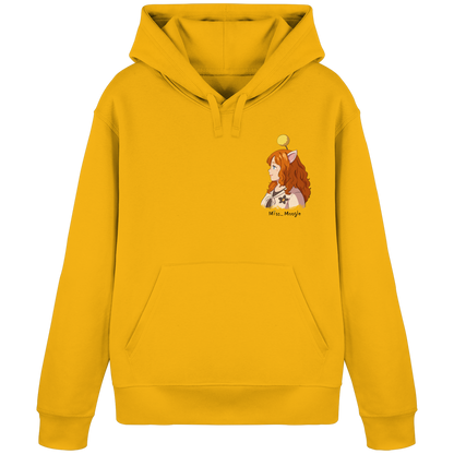 Miss_Moogle Logo colour - Organic Basic Hoodie