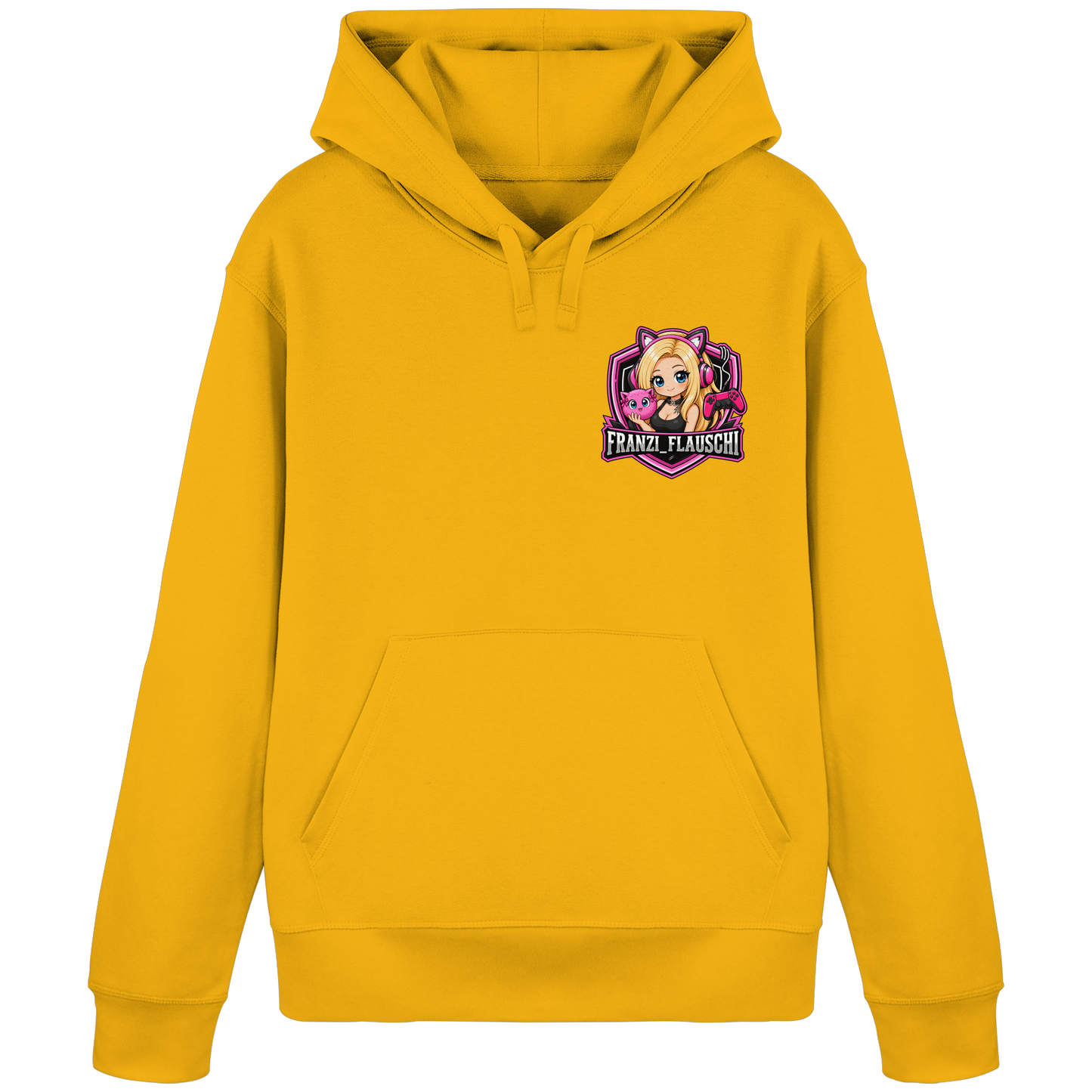 Franzi_Flauschi Logo - Organic Basic Hoodie