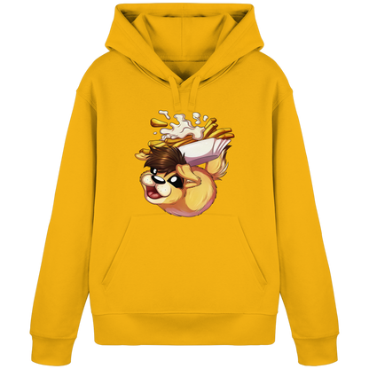 LupiArts Happy - Organic Basic Hoodie