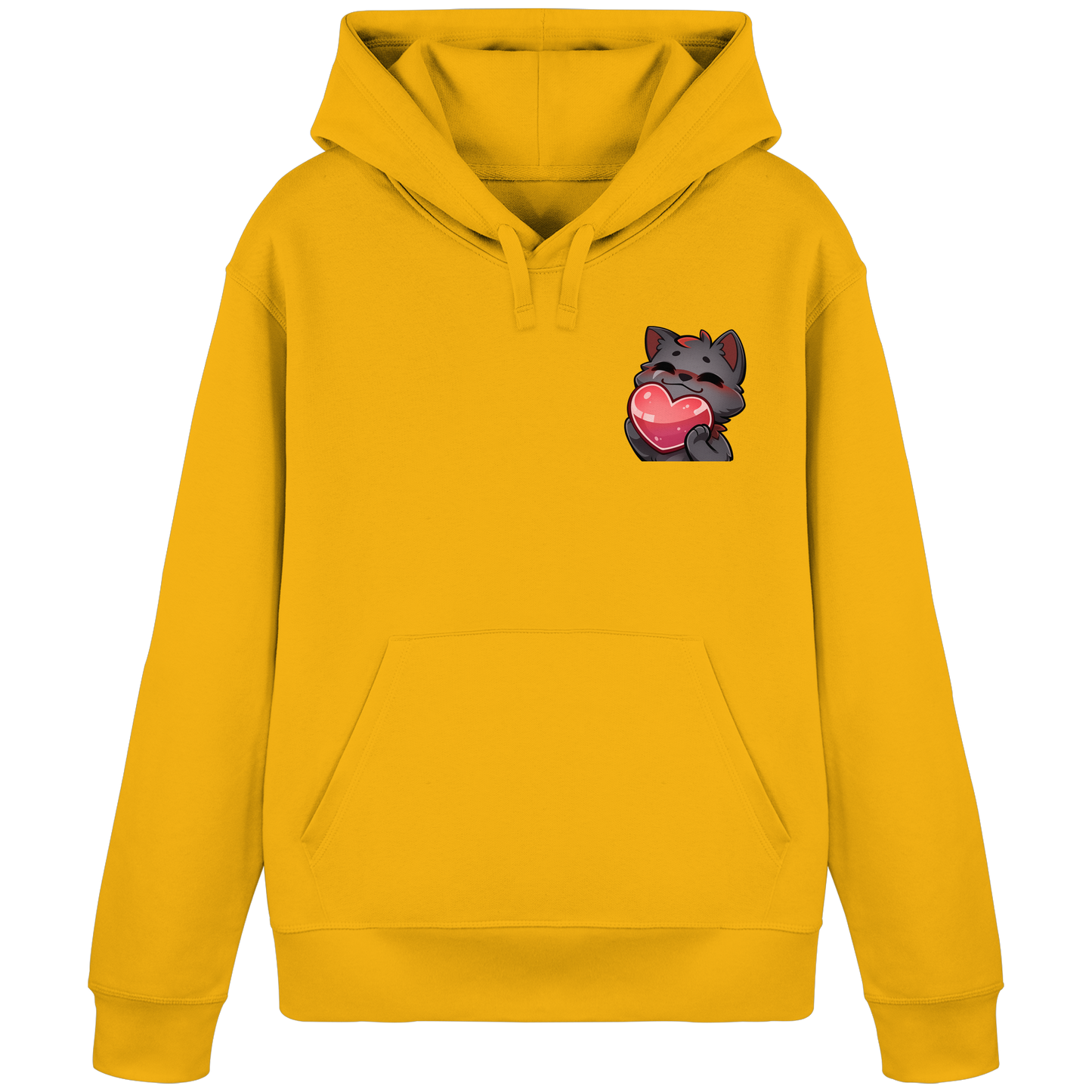 Blutwuff Heart - Organic Basic Hoodie