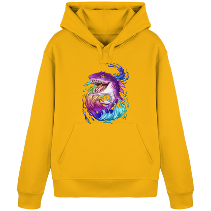 LupiArts Megalodon Crested - Organic Basic Hoodie