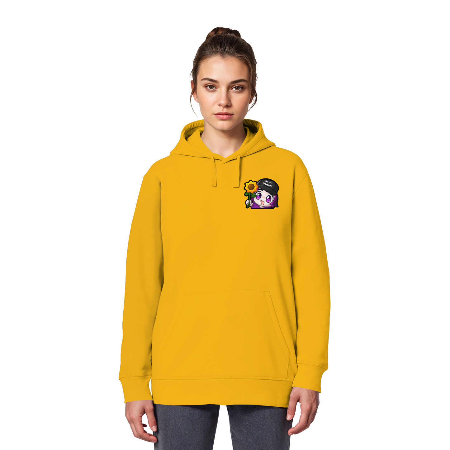 x3_kaspa Flower - Organic Basic Hoodie
