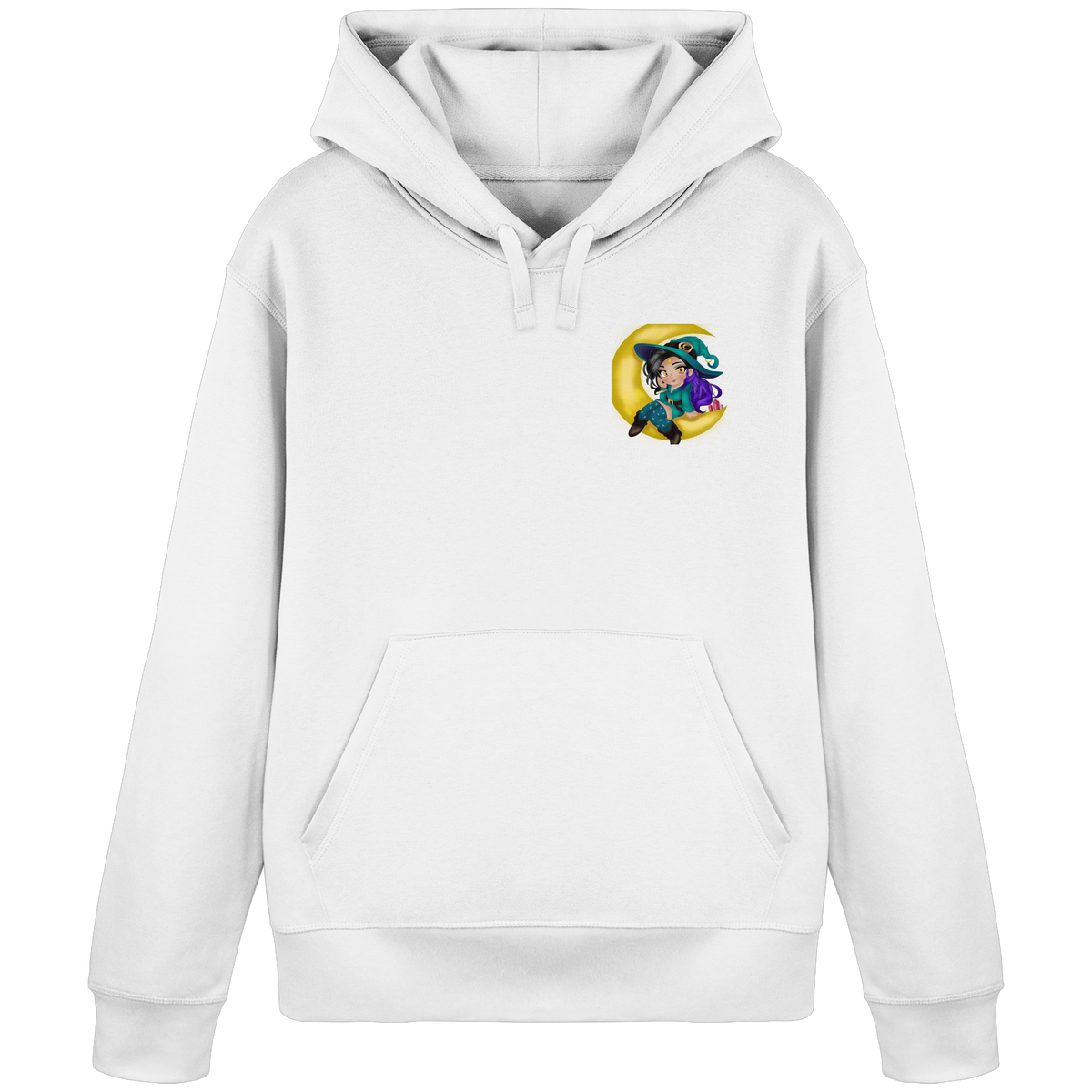 Kookie__Moon Logo - Organic Basic Hoodie