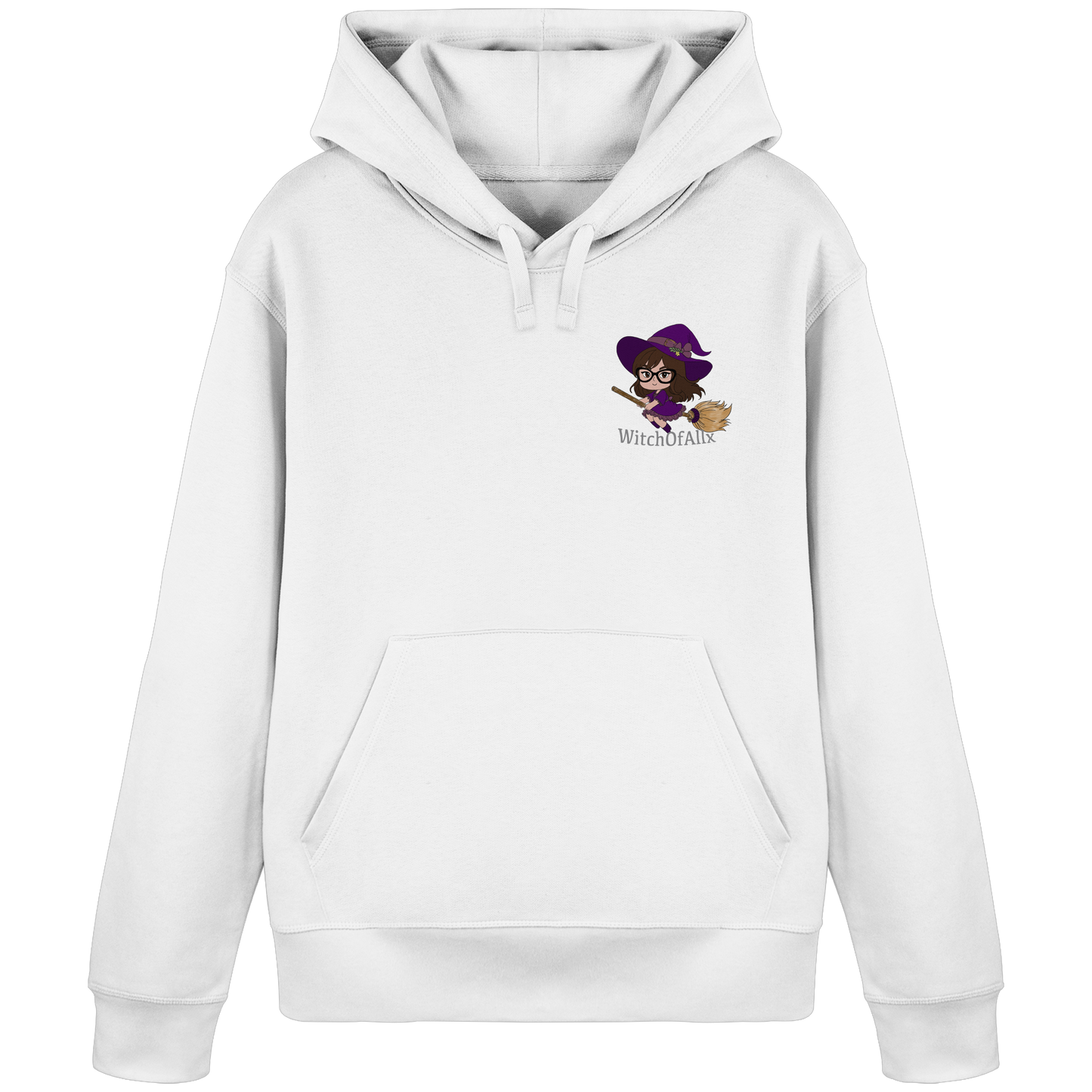 WitchOfAllx Besen - Organic Basic Hoodie