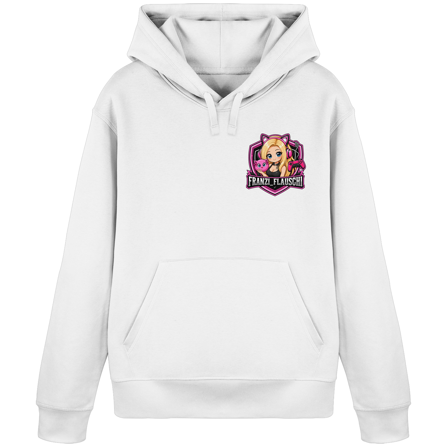 Franzi_Flauschi Logo - Organic Basic Hoodie