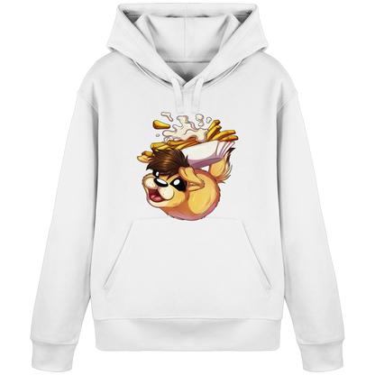 LupiArts Happy - Organic Basic Hoodie