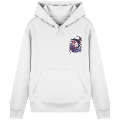 LupiArts Megalodon Redmaw - Organic Basic Hoodie